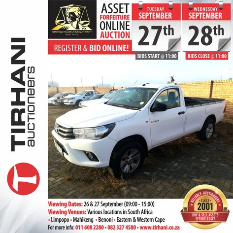 Image for NPA Asset Forfeiture Online Auction