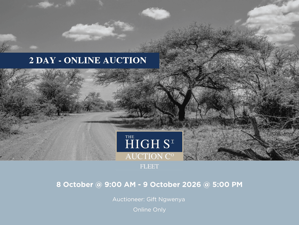 8 - 9 October 2026 - Fleet Online Auction — auction cover
