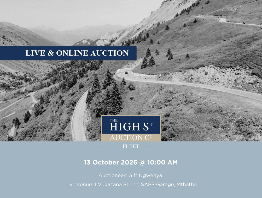 13 October 2026 - SAPS Fleet Live & Online Auction — auction cover