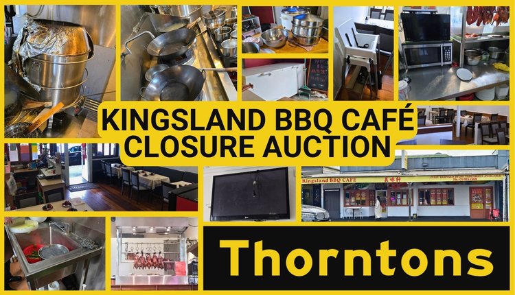 Image for Kingsland BBQ Café Closure Auction 16.10.26 OS240930