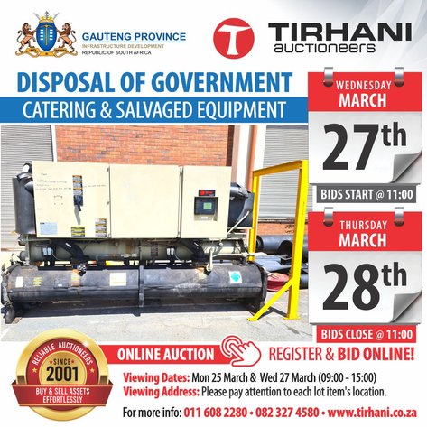 Image for GAUTENG PROVINCIAL DEPARTMENT INFRASTRUCTURE DEVELOPMENT ONLINE AUCTION