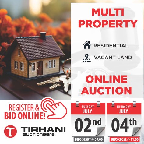 Image for MULTI PROPERTY ONLINE AUCTION