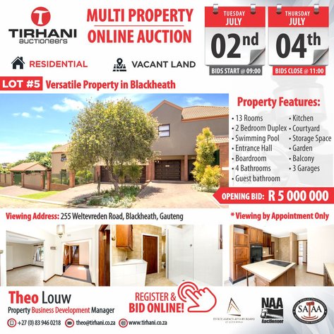 Image for MULTI PROPERTY ONLINE AUCTION