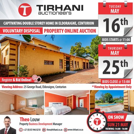 Image for Captivating Double Storey Home in Eldoraigne Online Auction