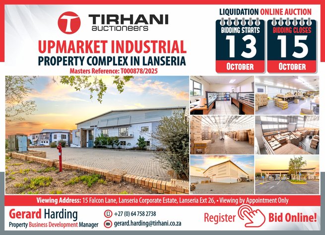 Image for UPMARKET INDUSTRIAL PROPERTY COMPLEX IN LANSERIA ONLINE AUCTION
