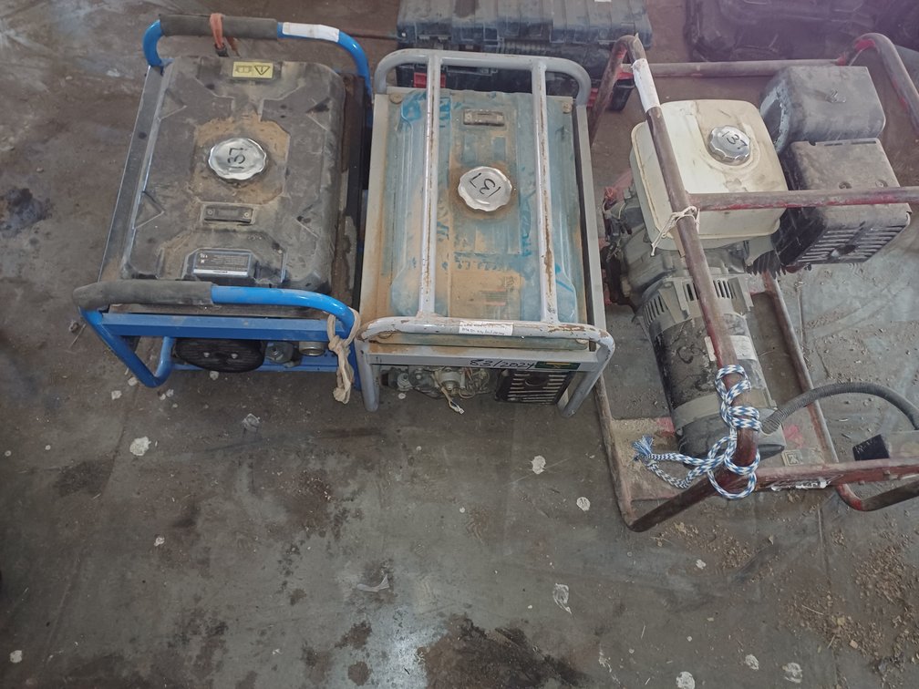 1 X TRADE PROFESSIONAL, 1 X TURNER MORRIS AND 1 X TOTAL GENERATORS