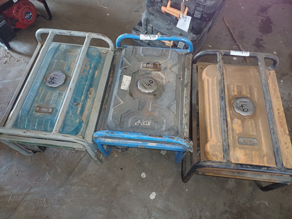 1 X TOTAL,  1 X TRADE PROFESSIONAL AND 1 X INGCO GENERATORS