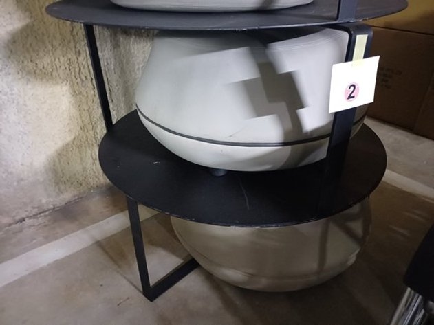 Image for COFFEE TABLE AND OTTOMAN