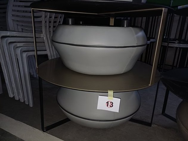 Image for COFFEE TABLE AND OTTOMAN