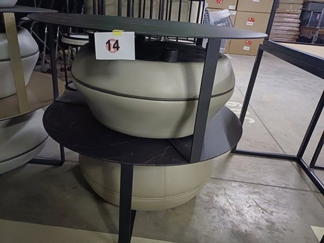 Image for COFFEE TABLE AND OTTOMAN