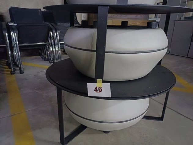 Image for COFFEE TABLE AND OTTOMAN