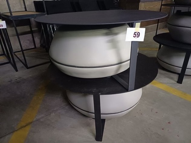 Image for COFFEE TABLE AND OTTOMAN