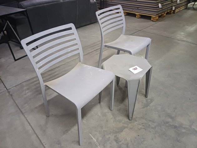 Image for 2 BALCONY CHAIRS AND 1 BALCONY TABLE
