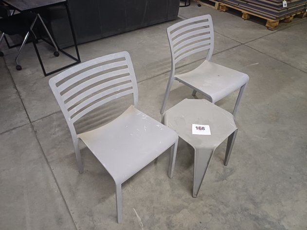 Image for 2 BALCONY CHAIRS AND 1 BALCONY TABLE