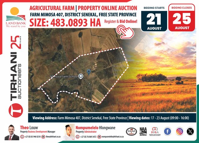 Image for 483.0893 ha AGRICULTURAL FARM | PROPERTY ONLINE AUCTION
