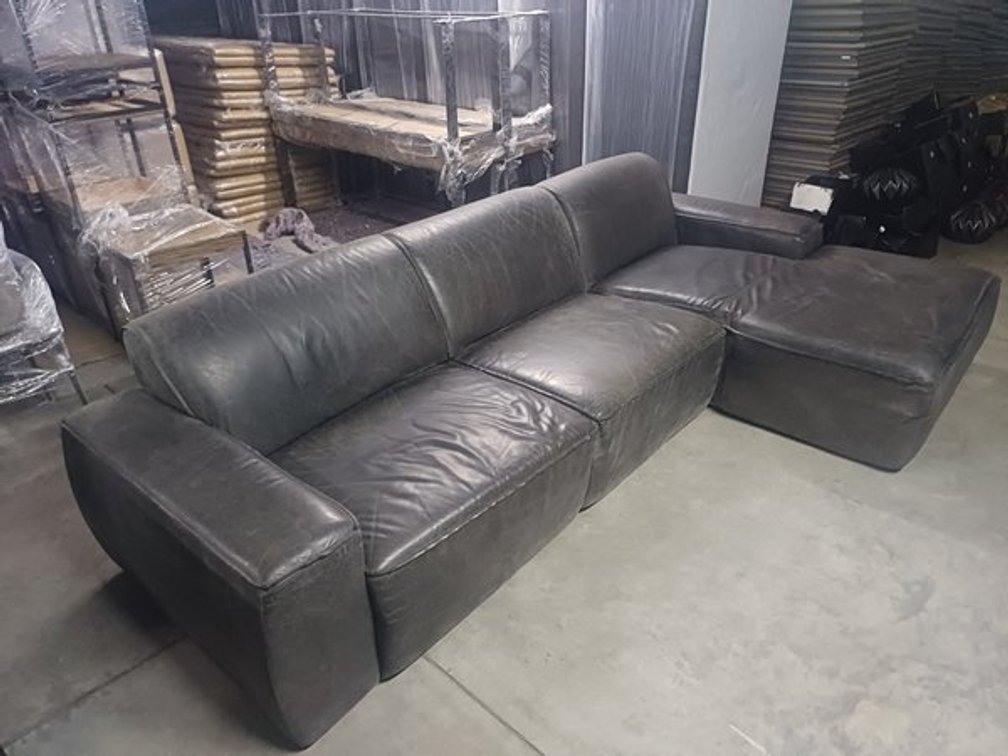 L SHAPED COUCH  X1