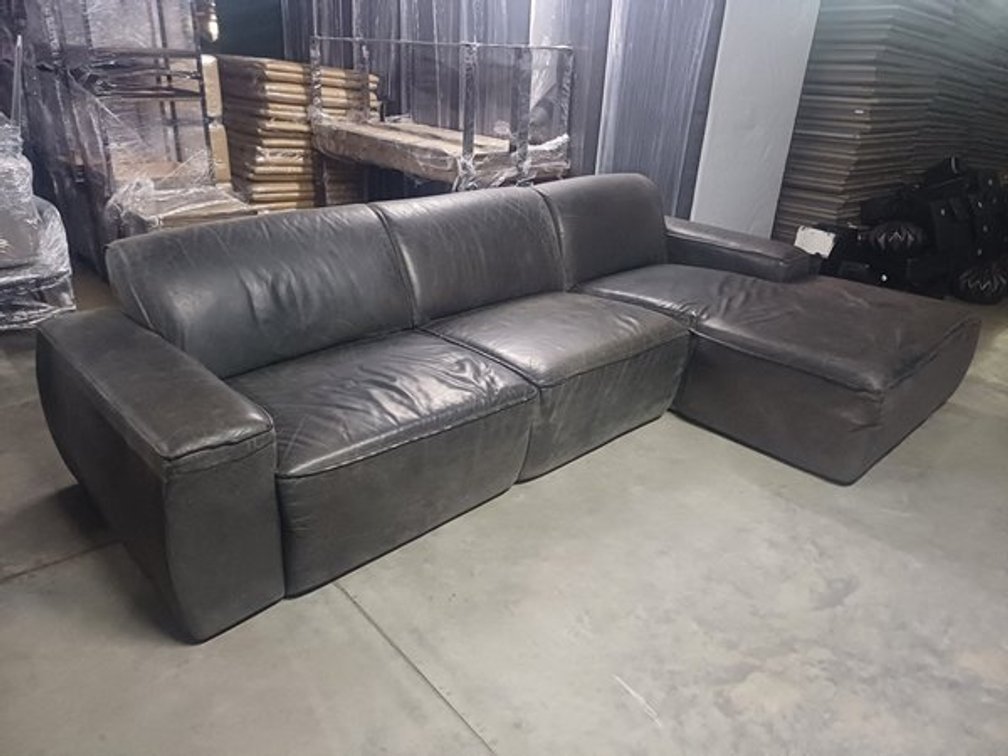 L SHAPED COUCH  X1