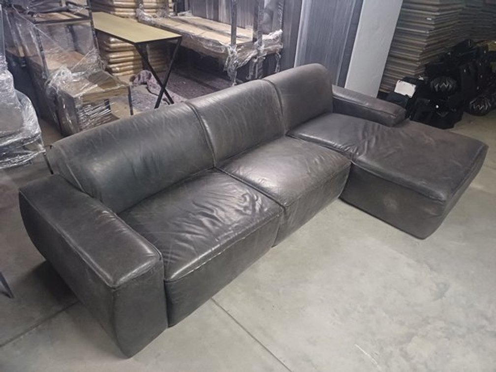 L SHAPED COUCH  X1