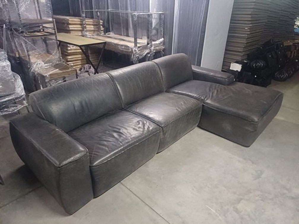 L SHAPED COUCH  X1