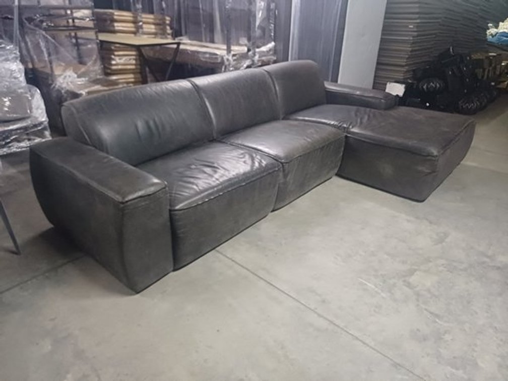 L SHAPED COUCH  X1