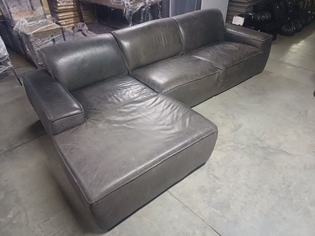 L SHAPED COUCH  X1