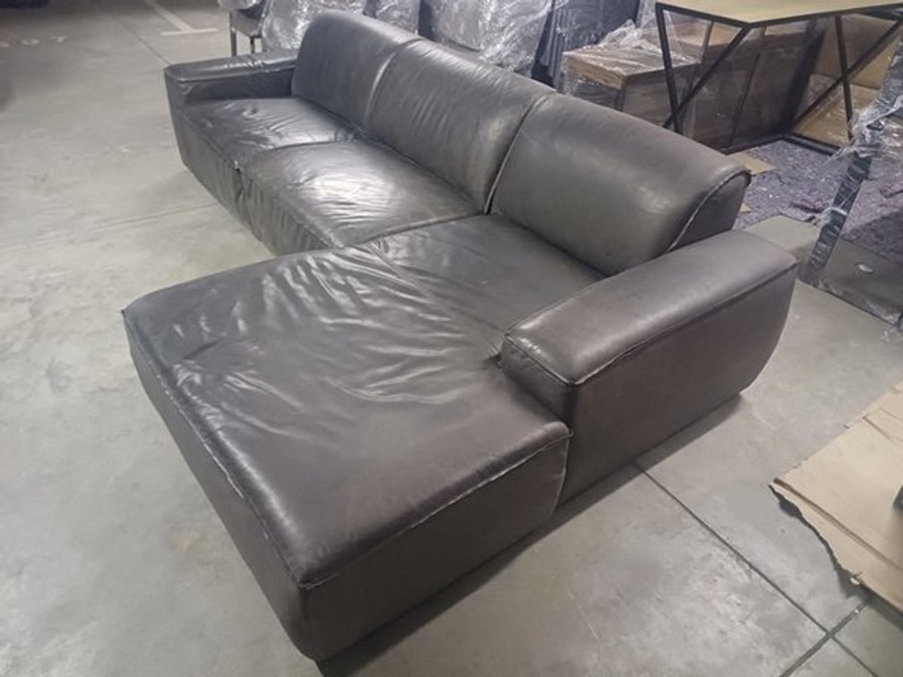 L SHAPED COUCH  X1
