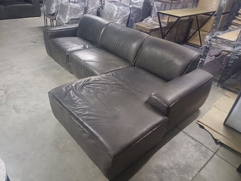 L SHAPED COUCH  X1