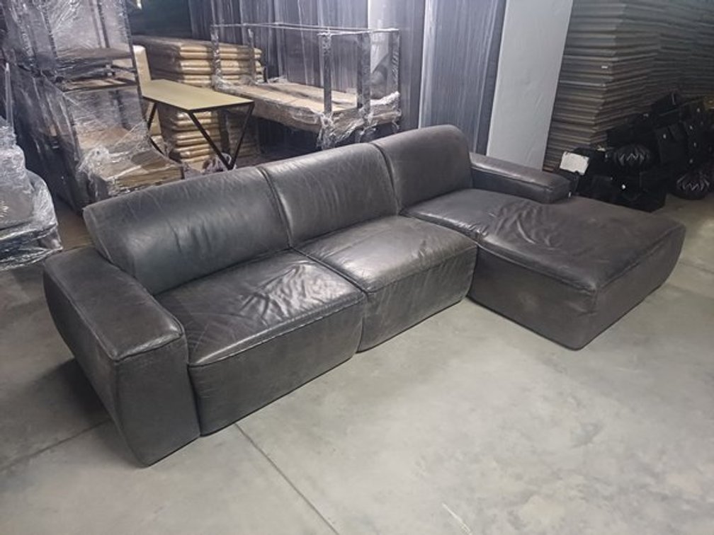 L SHAPED COUCH  X1