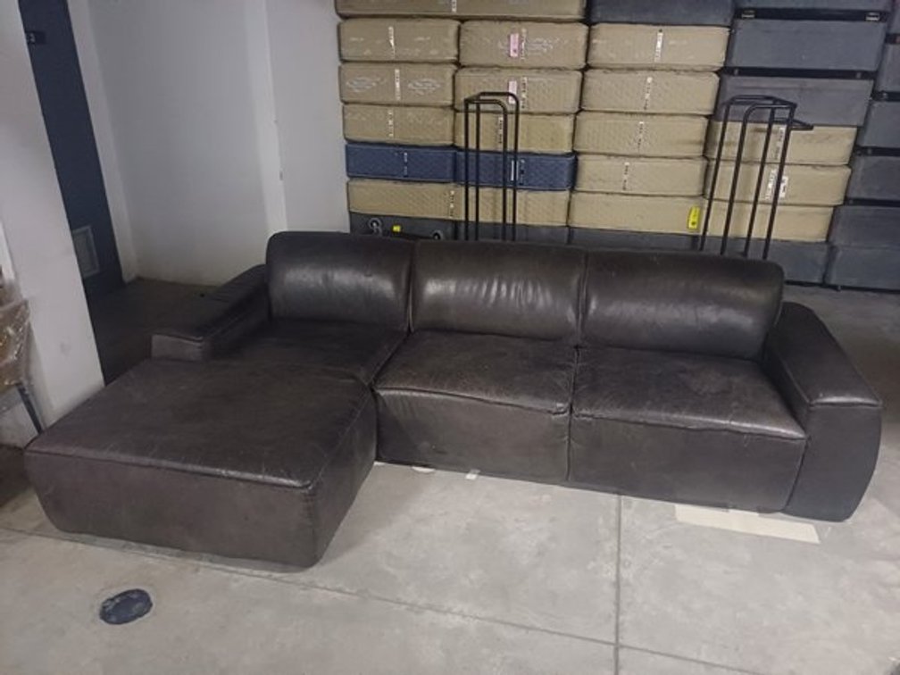 L SHAPED COUCH  X1