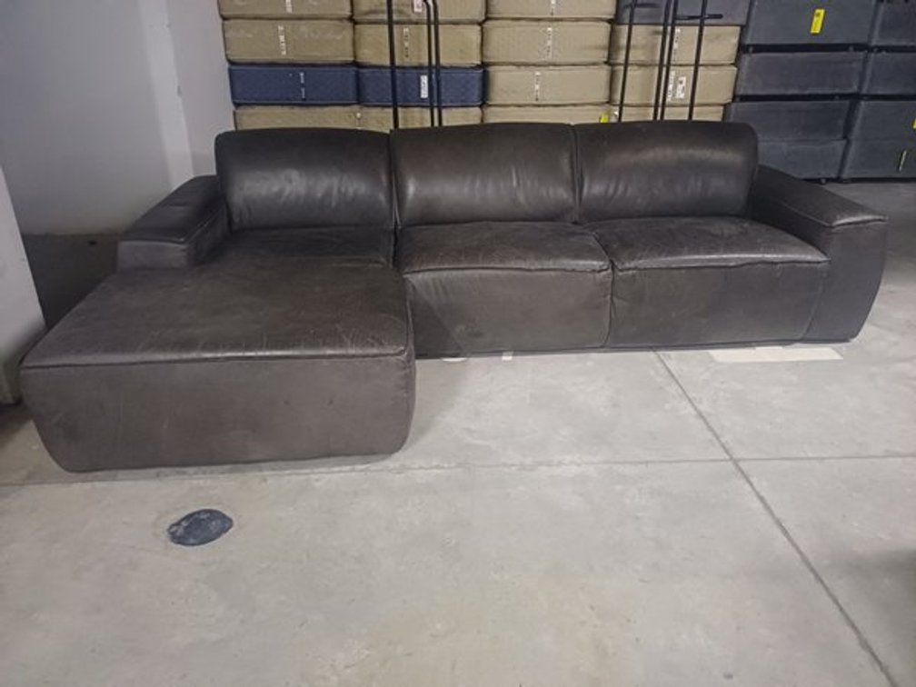 L SHAPED COUCH  X1
