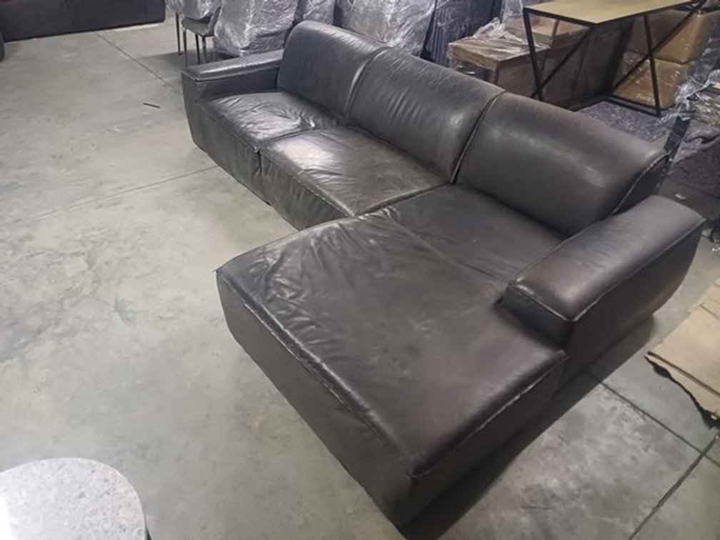 L SHAPED COUCH  X1