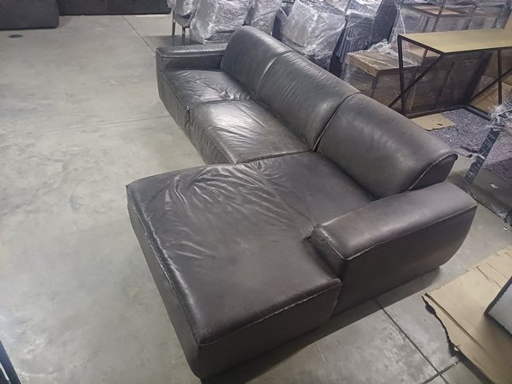 L SHAPED COUCH  X1