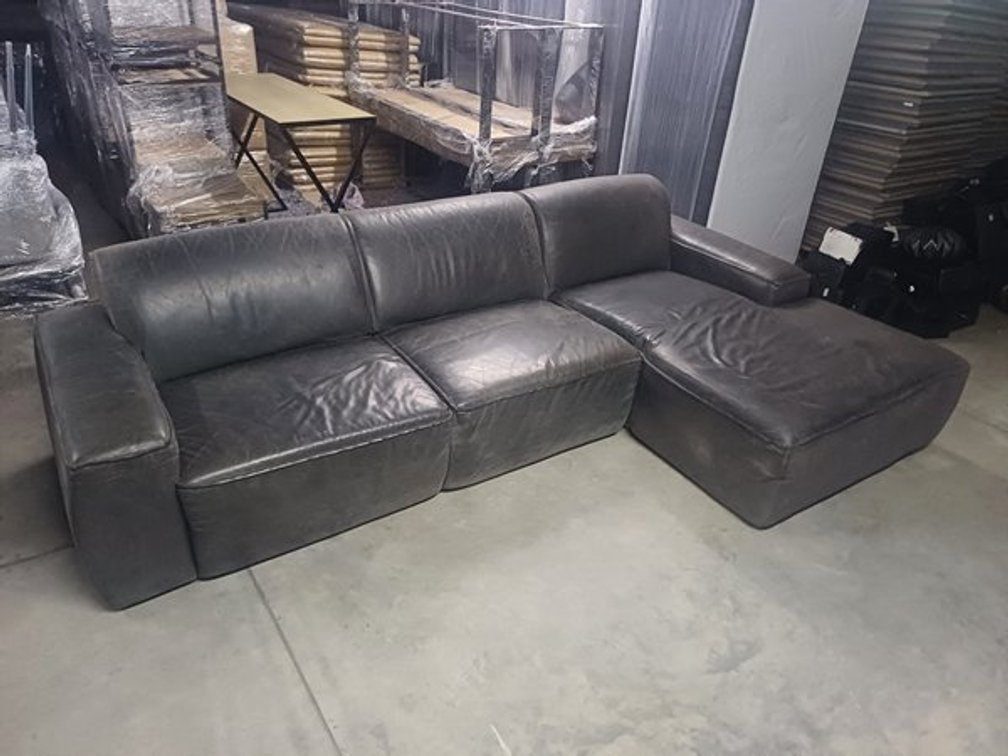 L SHAPED COUCH  X1
