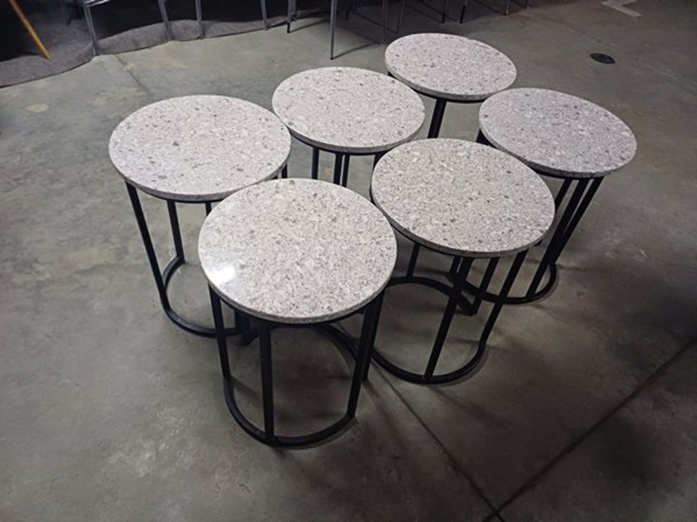BEDSIDE PEDESTALS TALL  X6