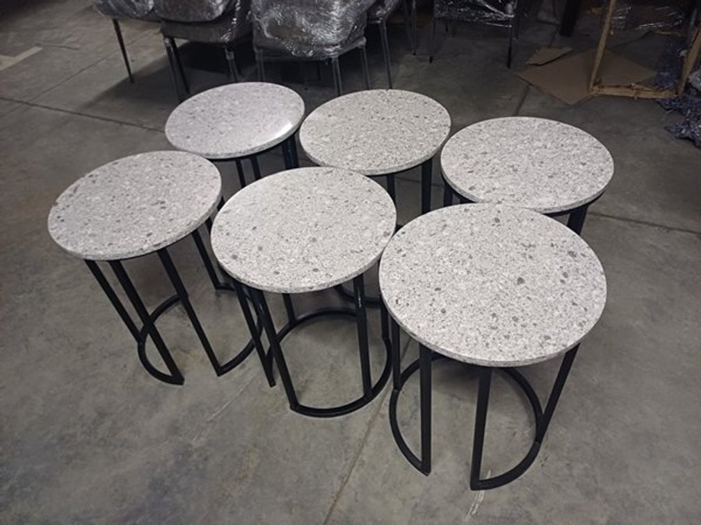 BEDSIDE PEDESTALS TALL  X6
