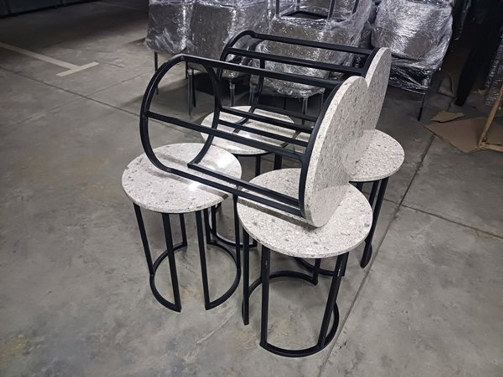 BEDSIDE PEDESTALS TALL  X6