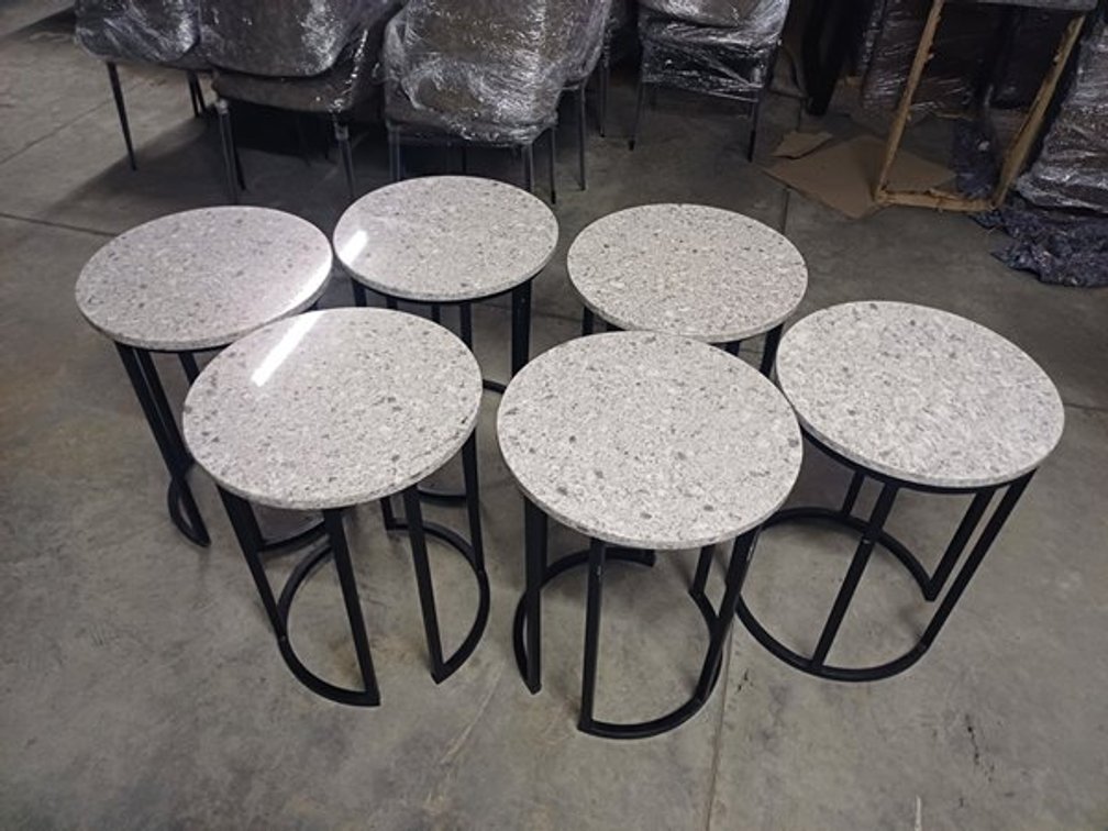 BEDSIDE PEDESTALS TALL  X6