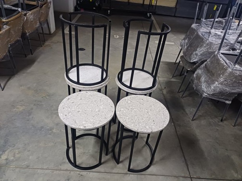 BEDSIDE PEDESTALS TALL  X6