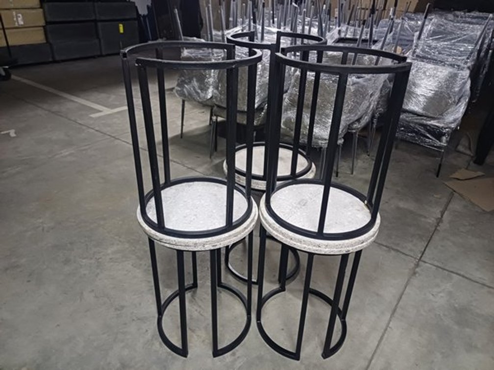 BEDSIDE PEDESTALS TALL  X6