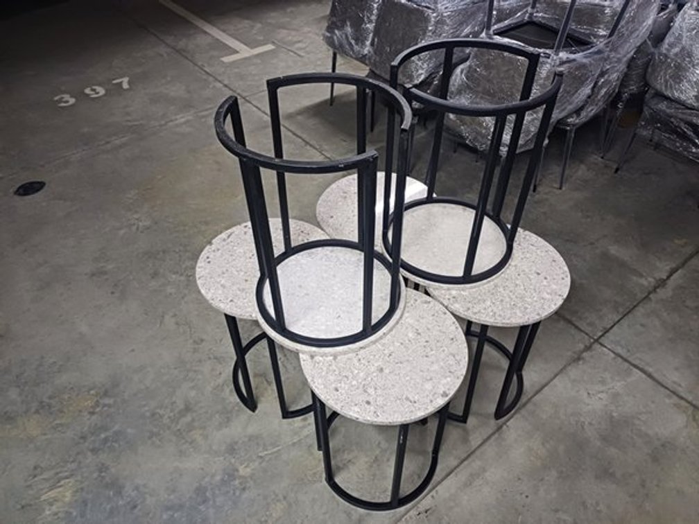 BEDSIDE PEDESTALS TALL  X6