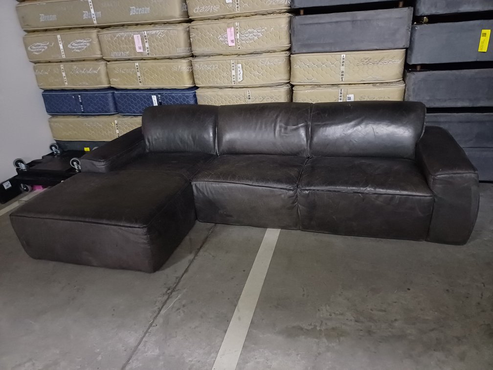 L SHAPED COUCH  X1