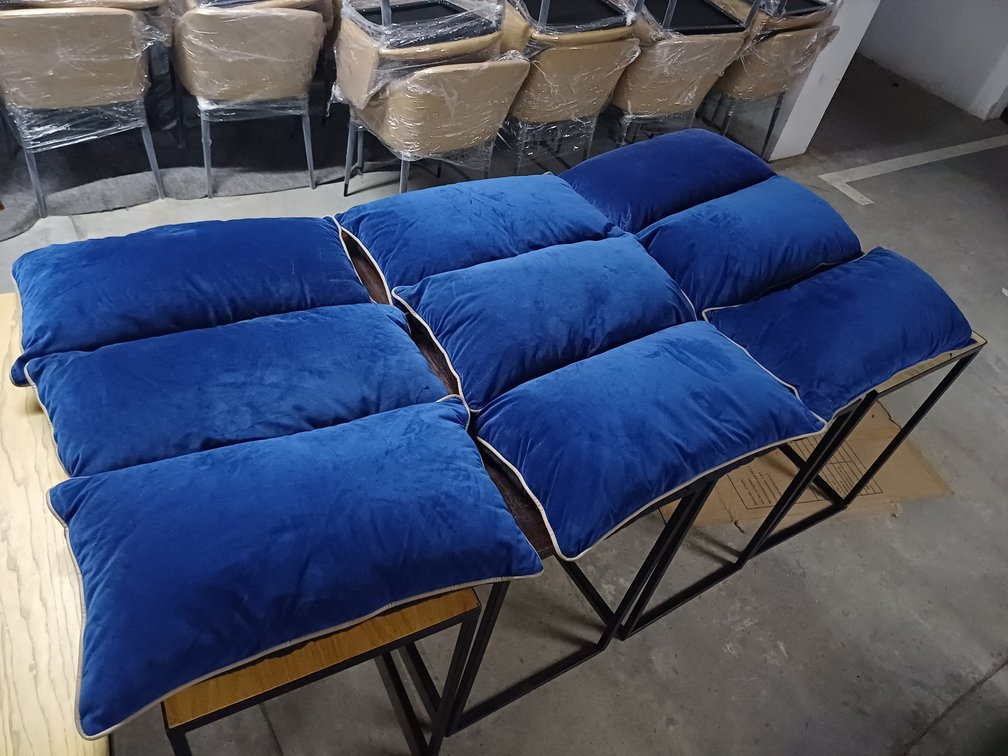 BED SCATTERS - SMALL BLUE  X9