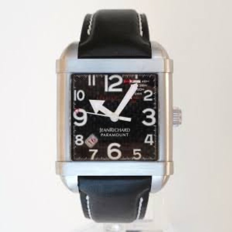 JeanRichard Vertical Power Reserve Stainless Steel