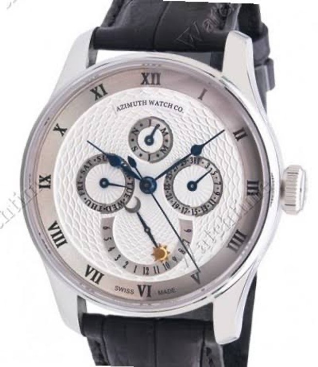 Azimuth Calendrier Stainless Steel