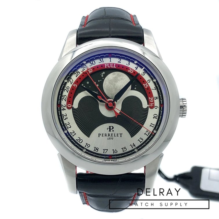 Perrelet Moonphase Stainless Steel