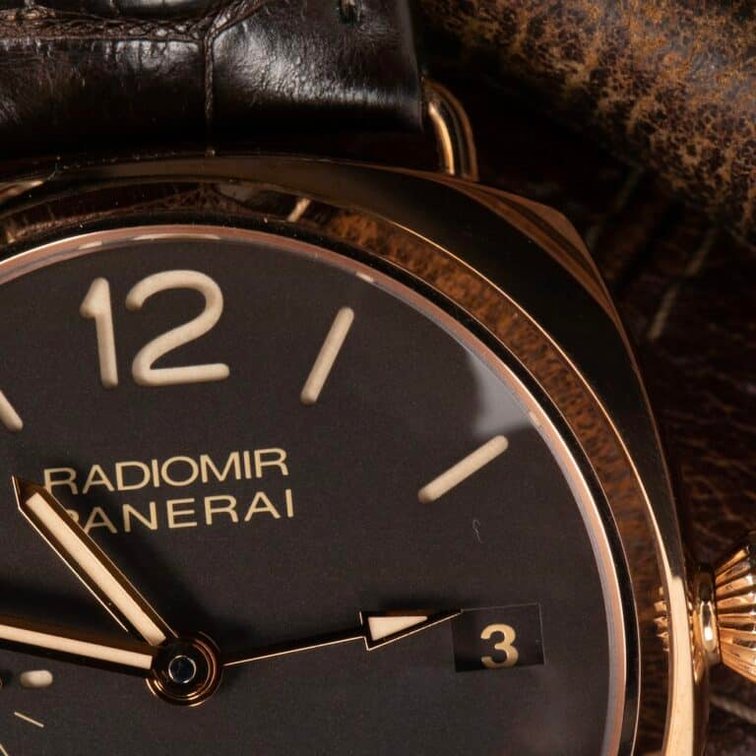 Panerai Radiomir 1940 3 Days GMT 18K Rose Gold
