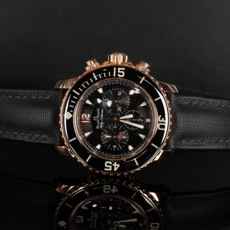 Blancpain Fifty Fathoms Chronographe Flyback 18K Rose Gold