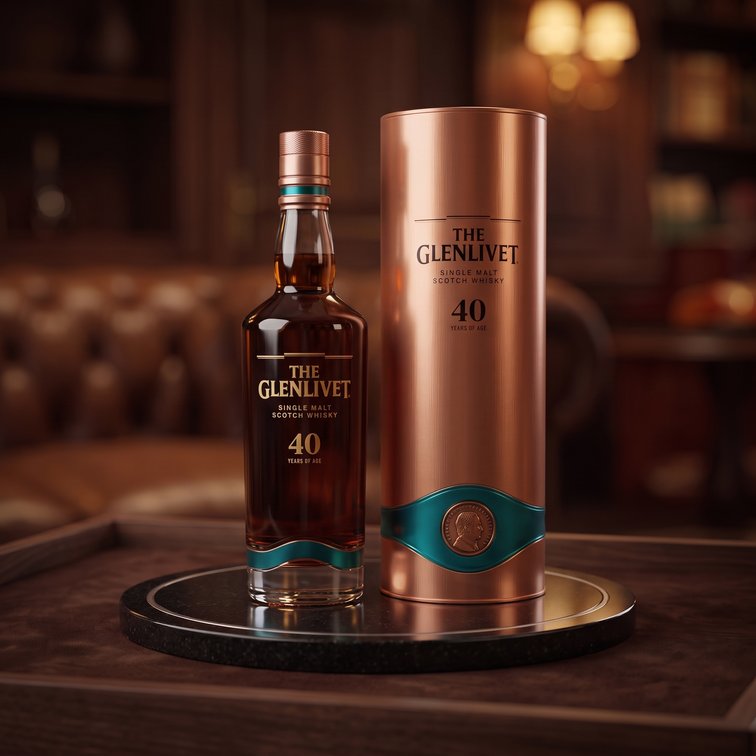 The Glenlivet 40YR – Speyside Single Malt Scotch Whisky