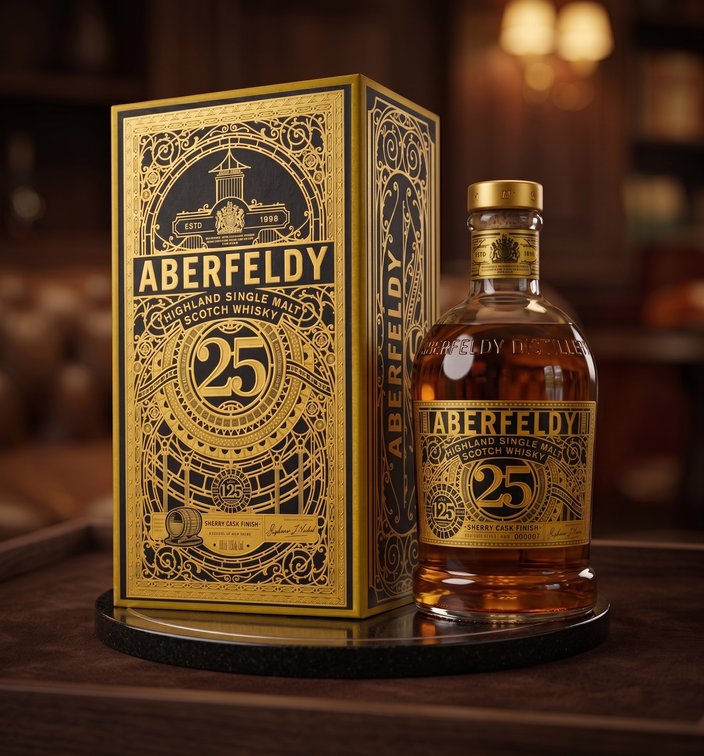 Aberfeldy 25YR - Highland Single Malt Scotch Whisky