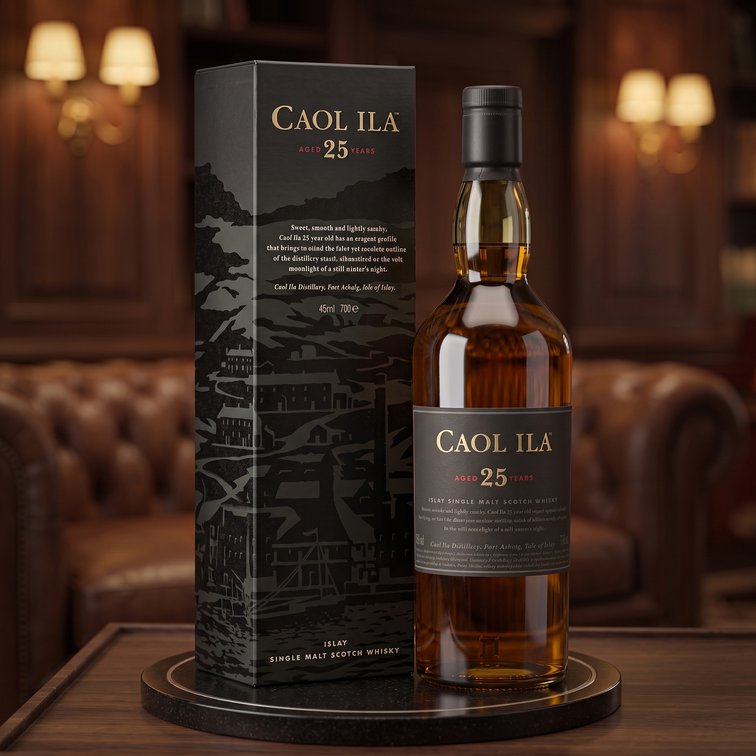 25YR Whisky Set, Caol Ila 25YR, Laphroaig 25YR & Talisker 25YR - Single Malt Scotch Whisky